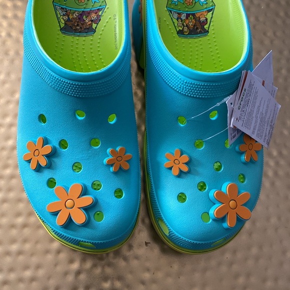 Crocs Scooby-Doo! Siren Clog - Lime Punch Unisex - Picture 9 of 11